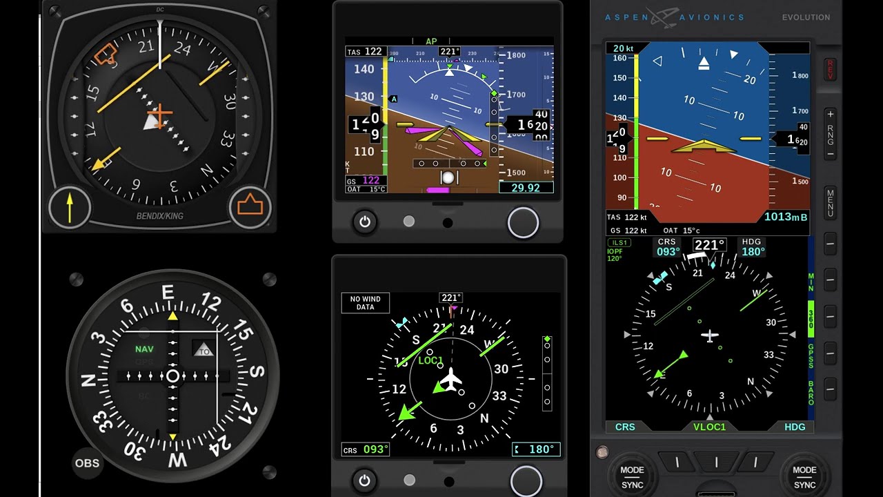 ILS Diverse Perspective | Garmin G5  Vs Aspen EFD1000 |