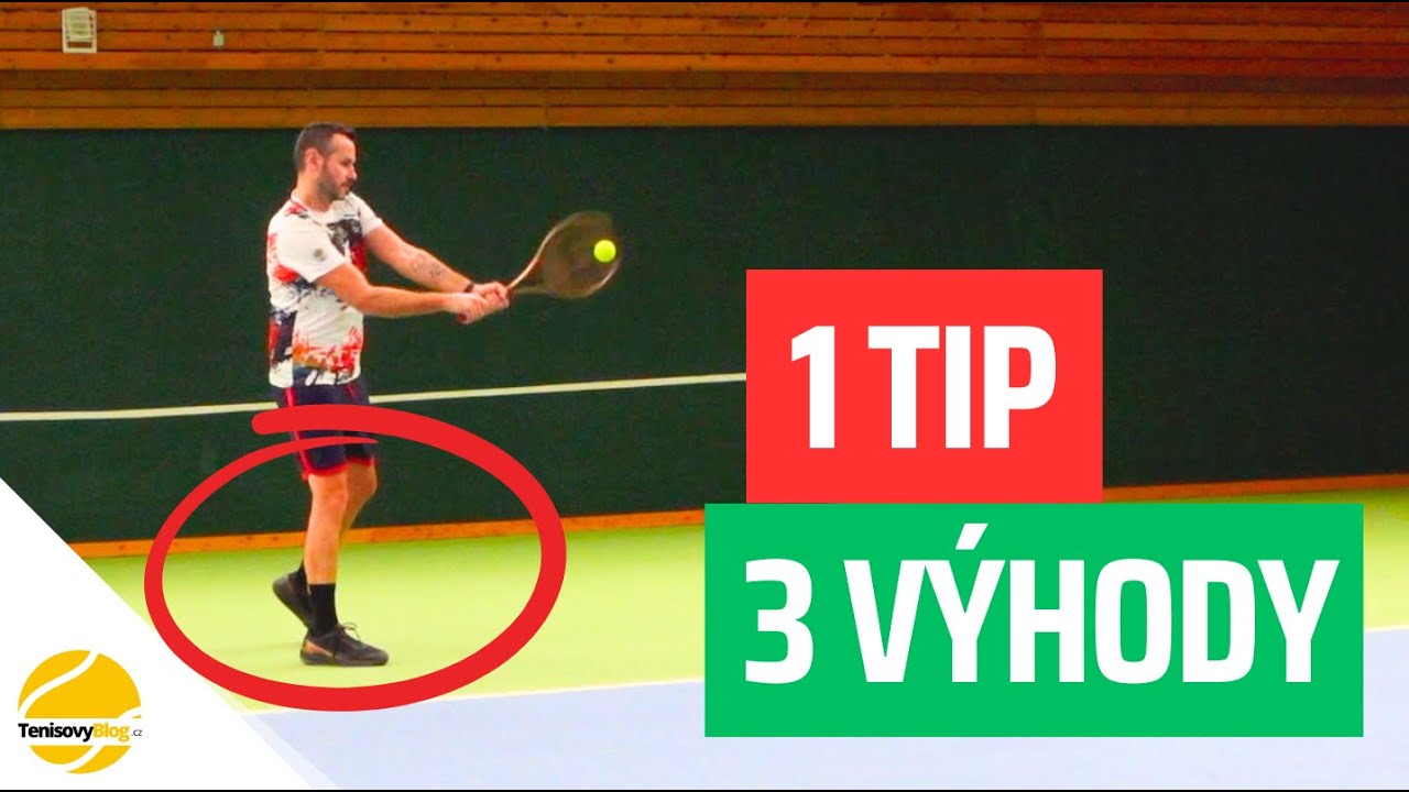 Jak SPRÁVNĚ využít nohy při TENISE? #tenis