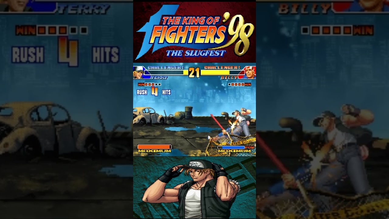 #kof98 #mbizarro Terry Bogard Combo 100% (The King of Fighters '98)