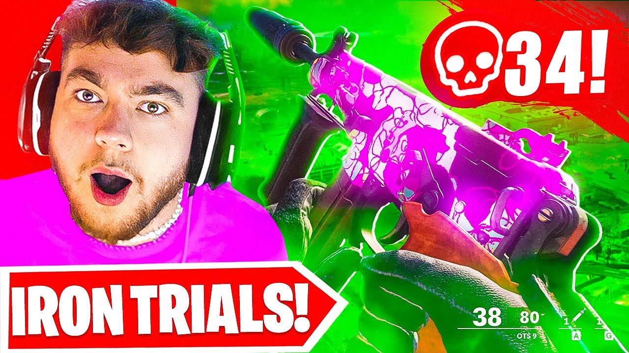 I set my NEW IRON TRIALS Solo Kill Record.. 🤯 (CoD: Warzone)