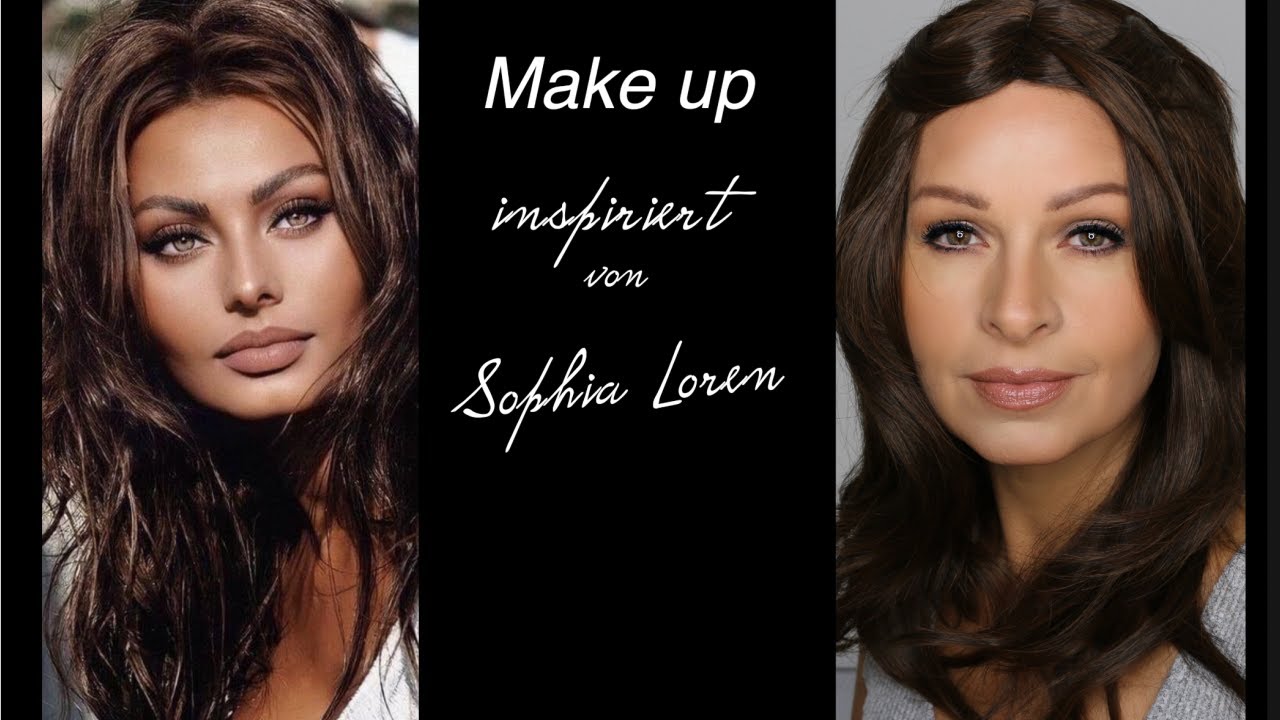 Inspiriert von SOPHIA LOREN Make up Look I Mamacobeauty