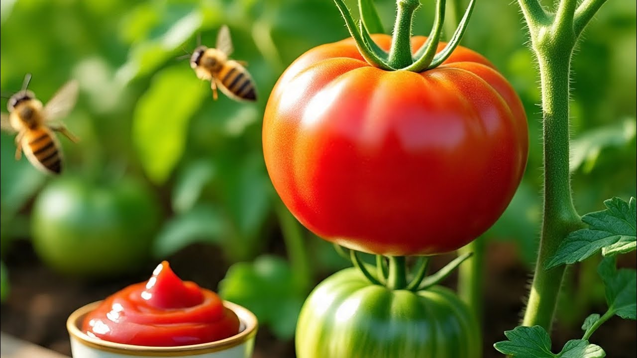 Tomato 🍅 sauce in village style #follow for kitchen tips ##spicyaddict #latest