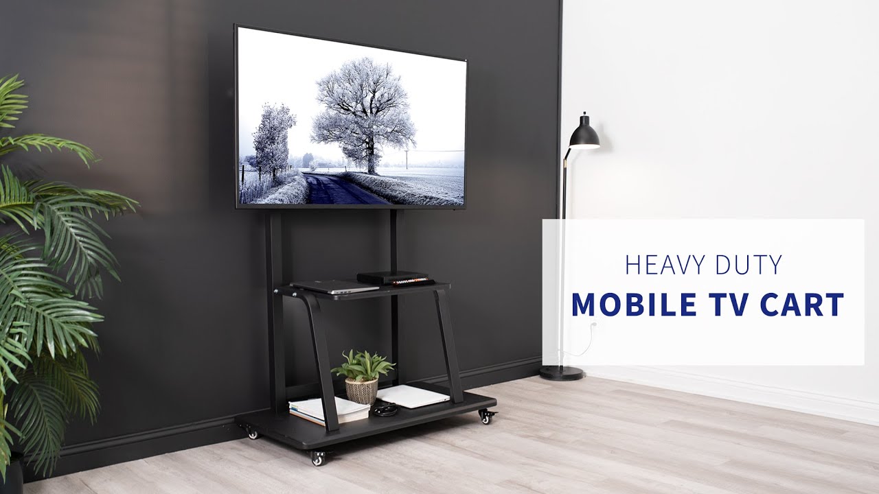 STAND-TV100C Heavy Duty Mobile TV Cart by VIVO