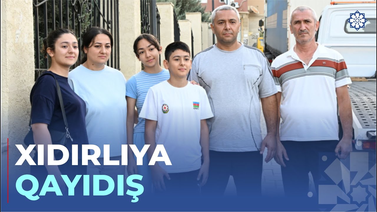 Ağdam rayonunun Xıdırlı kəndinə növbəti köç karvanı yola salınıb