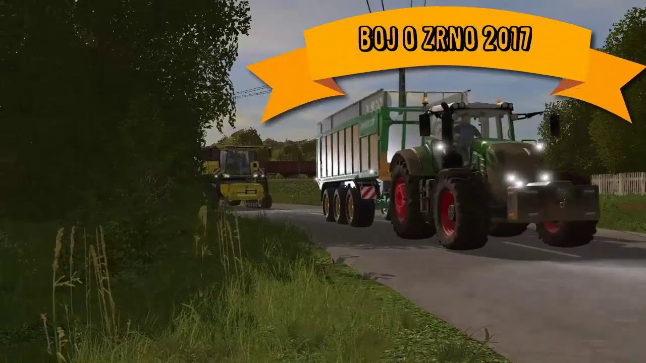 Farming Simulator 17 ● JZD Velká Farma ● Žně ● Sestřih