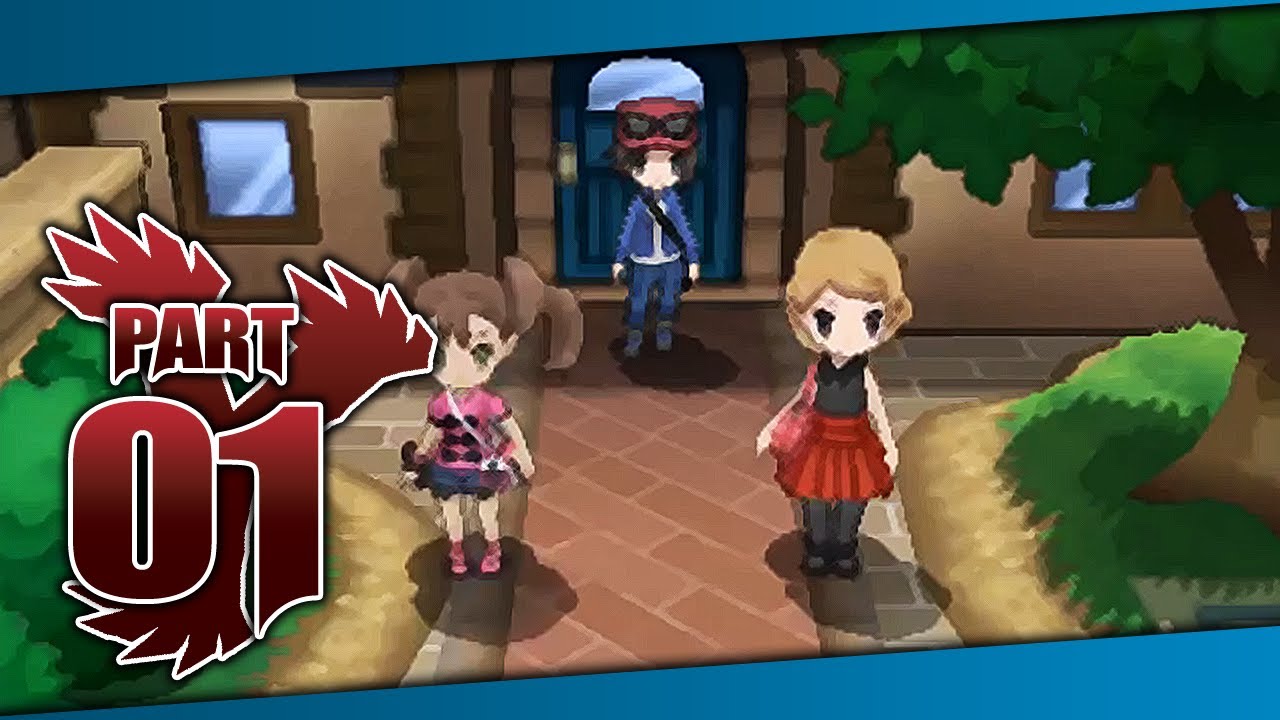 Pokémon Y - Part 1 - Arriving in Kalos & Rival Shauna Battle!