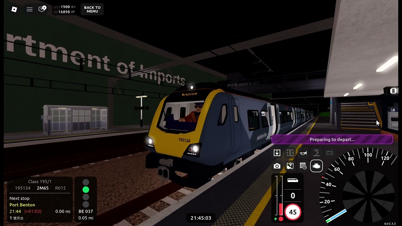 [SCR V2.3.2] Waterline Class 195/1 [Benton - Morganstown]