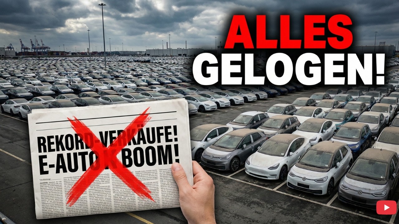 Der große Schwindel! 📉 Warum tausende verkaufte E Autos heimlich auf Halde verrotten