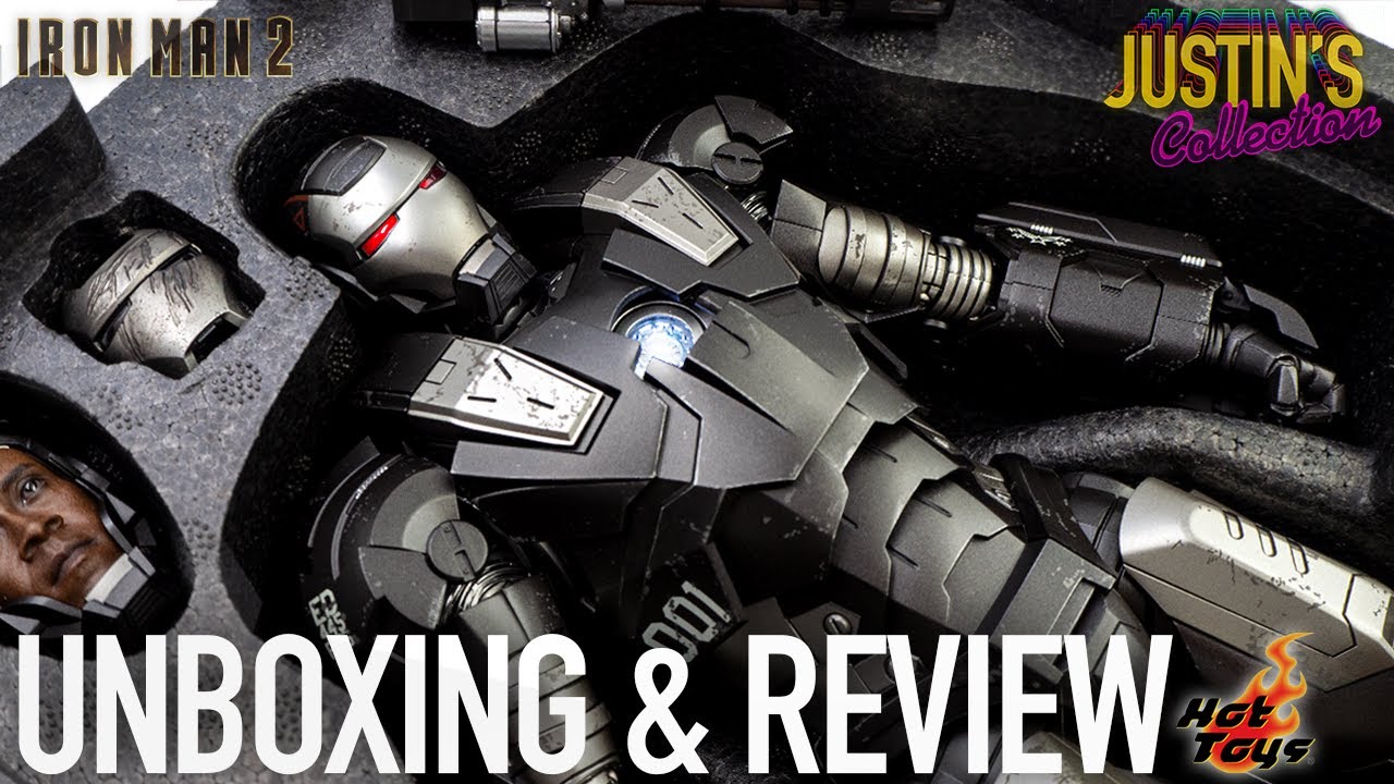 Распаковка и обзор переиздания War Machine MK1 Iron Man 2 от Hot Toys