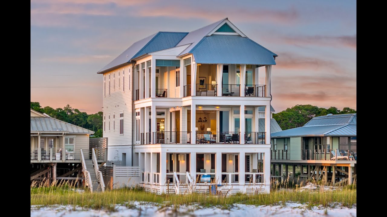 Experience 30A Gulf-Front Living | Stunning Retreat For Sale With Gulf & Lake Views