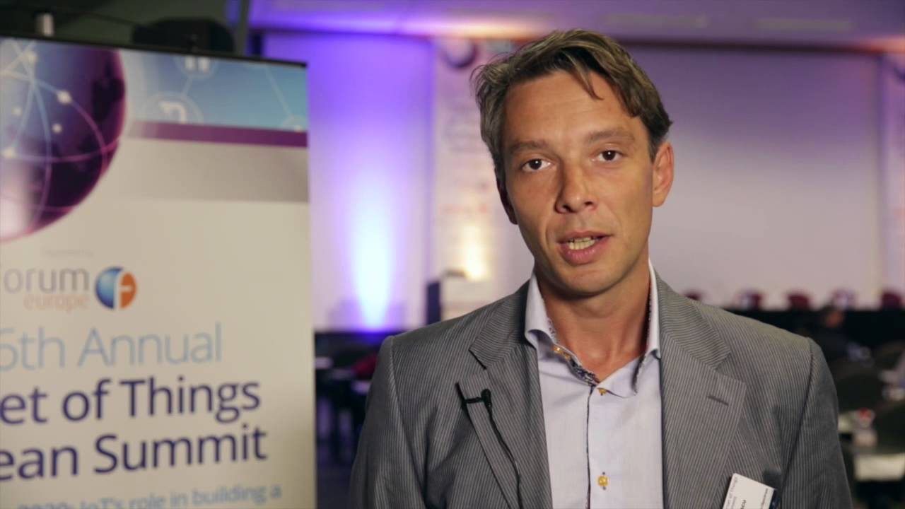 Interview with Alin Stanescu at the IoT European Summit - Forum Europe