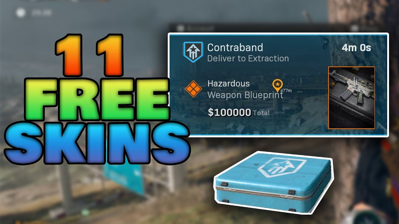 Warzone Blueprint Blitz Event Contraband Contract Guide