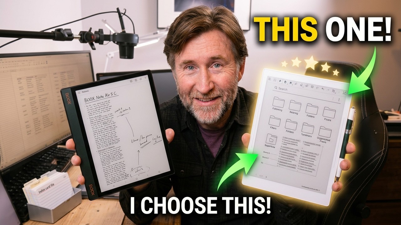 How to Choose between the BEST Two 10 E-Ink Tablets