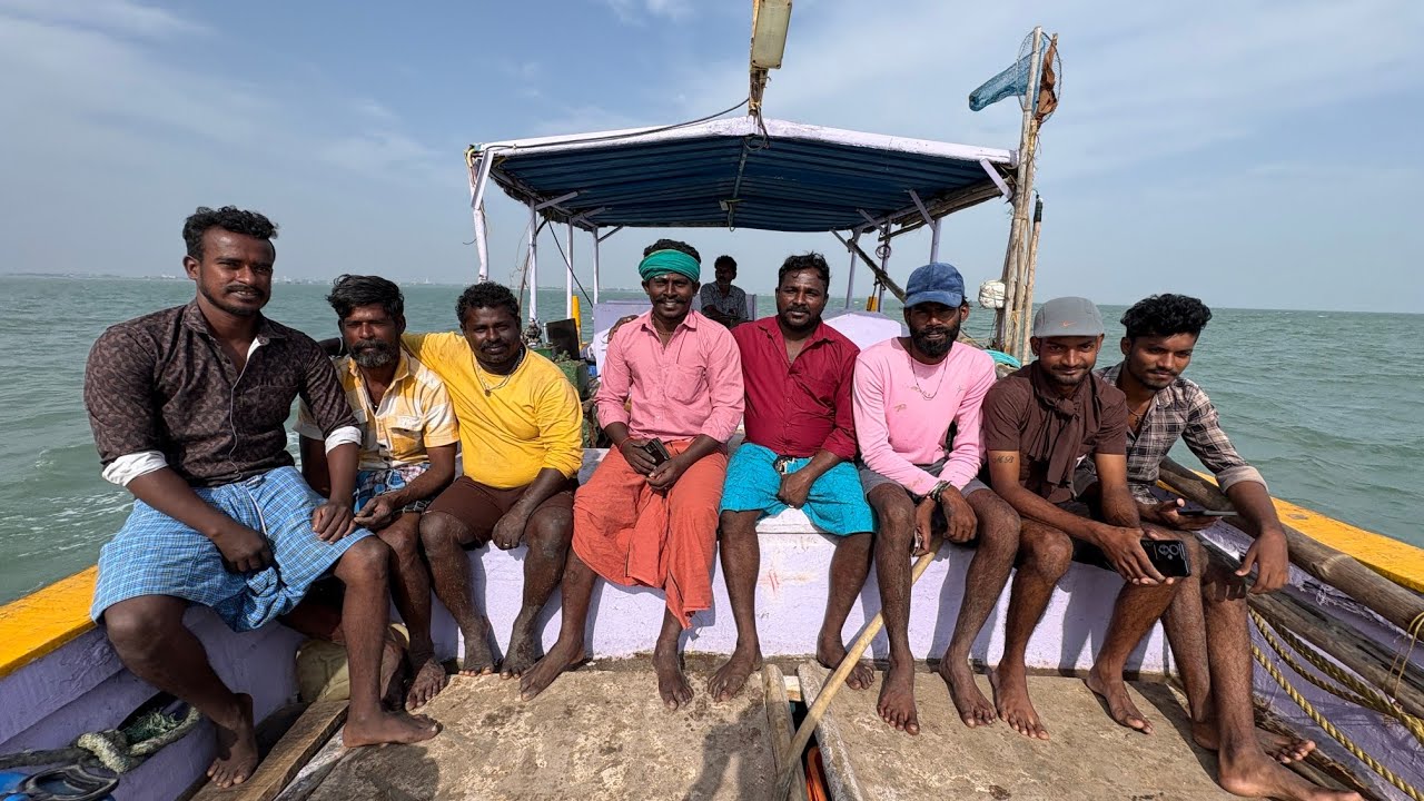 Ohh❗Our Tradition to worship the Lord in new year before going to sea 🙏 