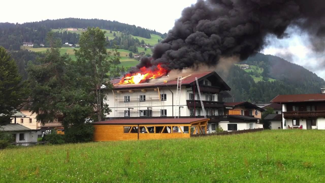 Brand in Kirchberg in Tirol (22.08.2012) 14:15 (1)