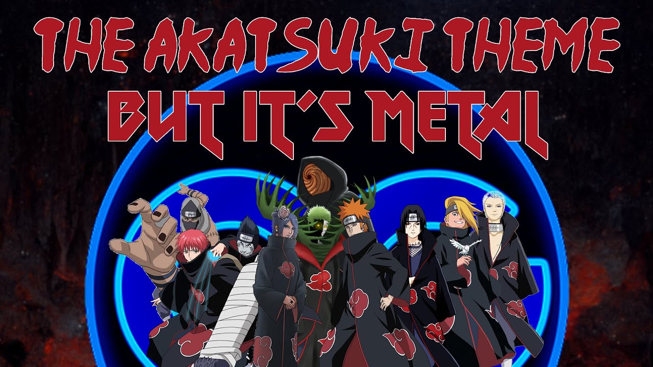 The Akatsuki Theme MADE METAL || Metal Cover || Naruto AMV || Pain vs Naruto || Pain vs Jiraiya