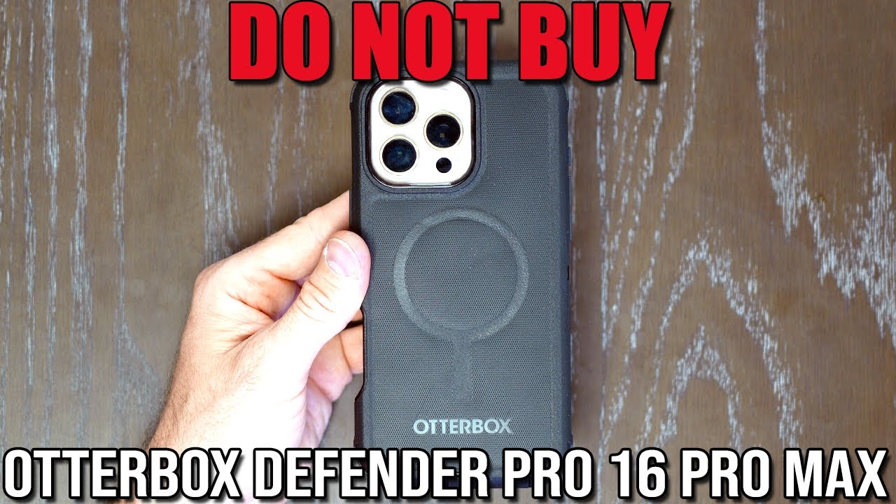 НЕ ПОКУПАЙТЕ OtterBox Defender Pro iPhone 16 Pro Max
