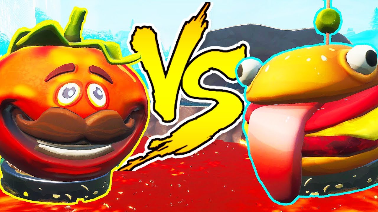 TEAM TOMATE VS TEAM BURGER DANS LA LAVE !