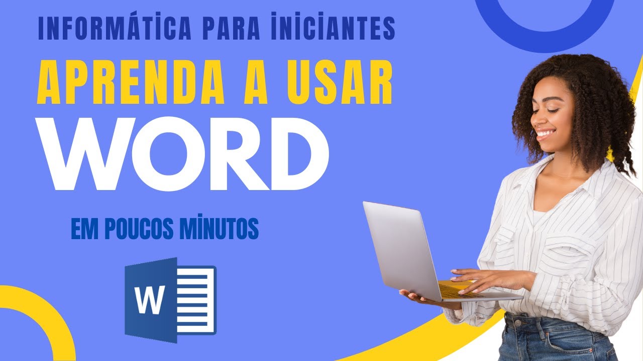 CURSO básico do Microsoft WORD para INICIANTES - aprenda a utilizar o  Word em poucos minutos