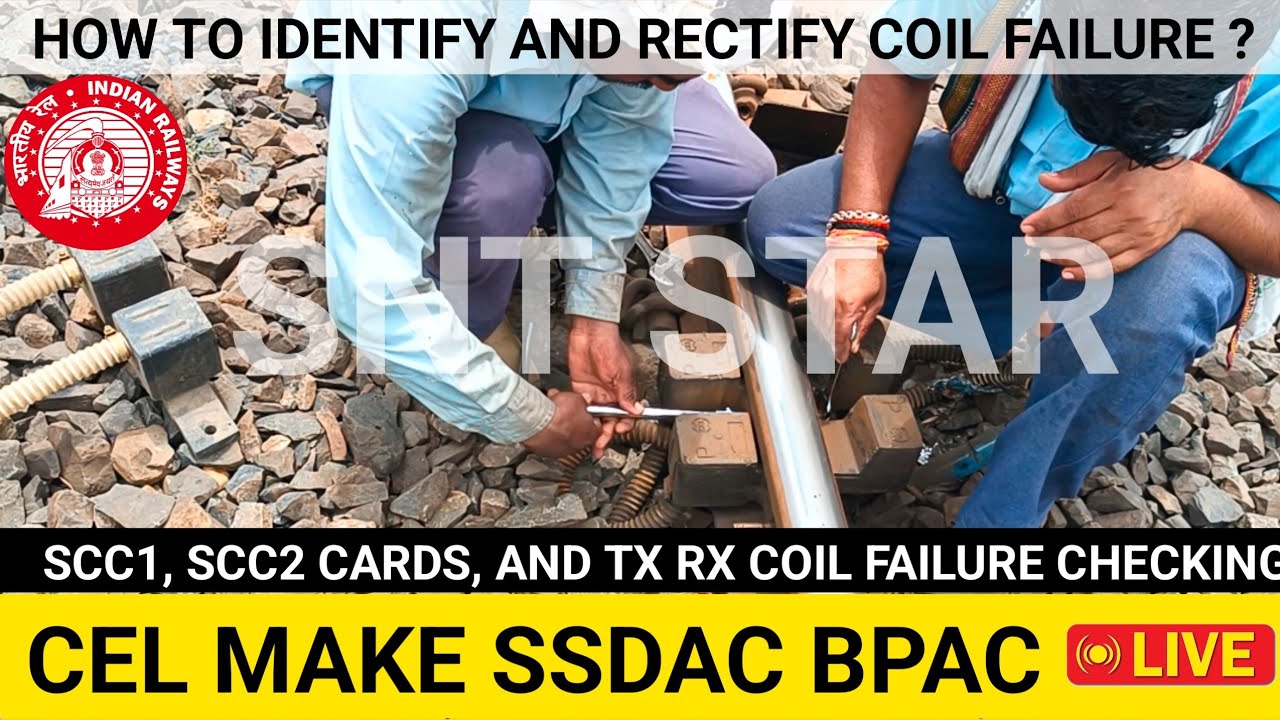 🔥🔥 Complete details on TX RX coils Parameters of SSDAC(CEL) & it's failure rectification | BPAC 🔥🔥