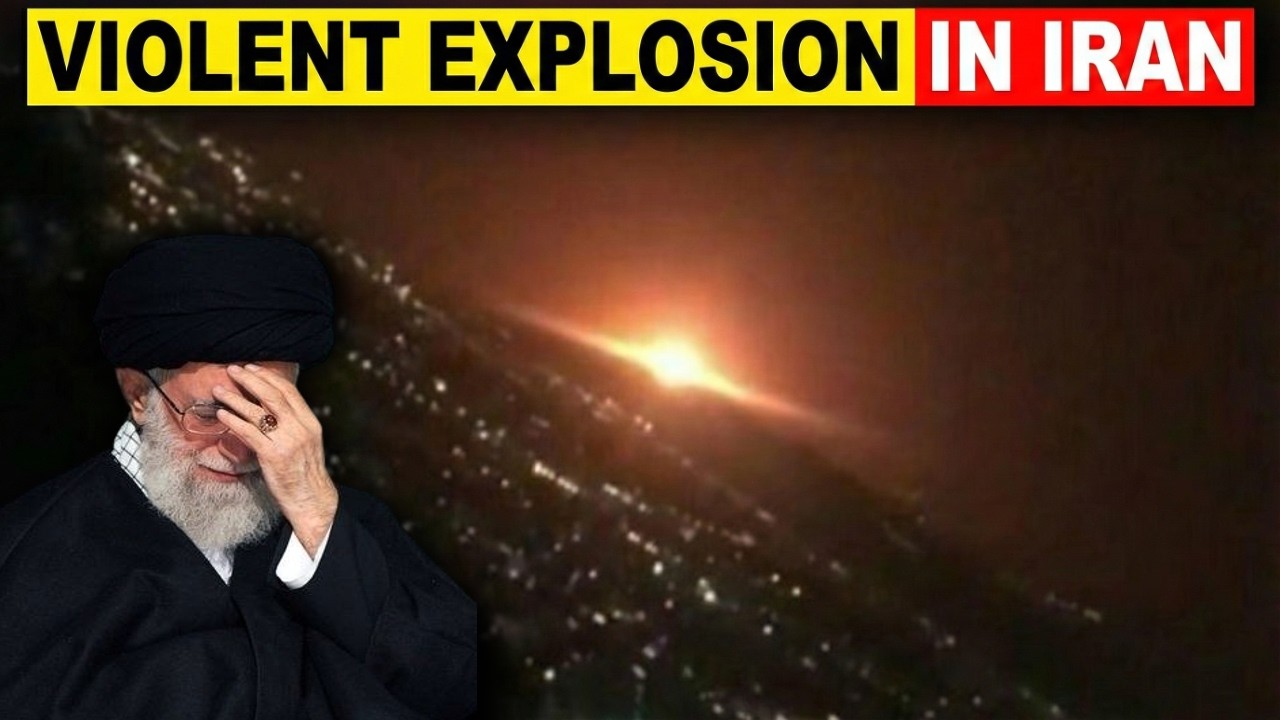 Surprise BLASTS At Iran’s Nuclear Site as Tehran Regime IMPLODES—US Drones Face IRGC Drones