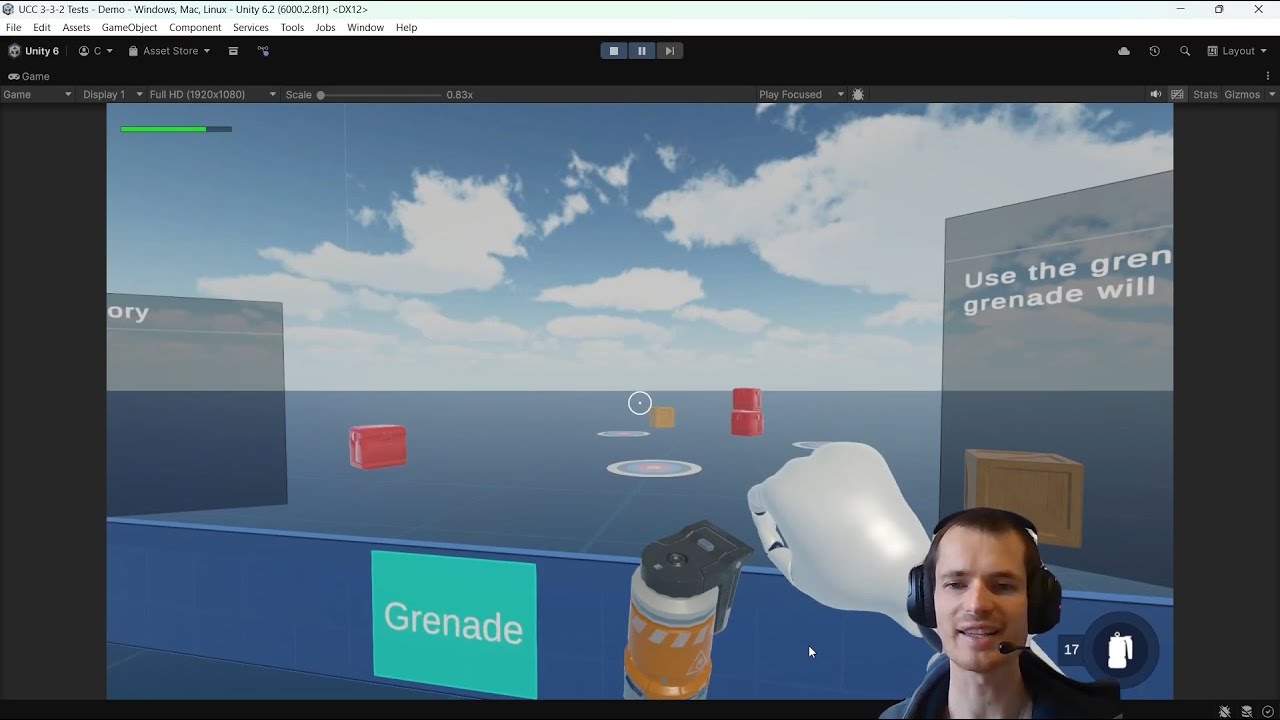 UCC Grenade throw issue in FPS view