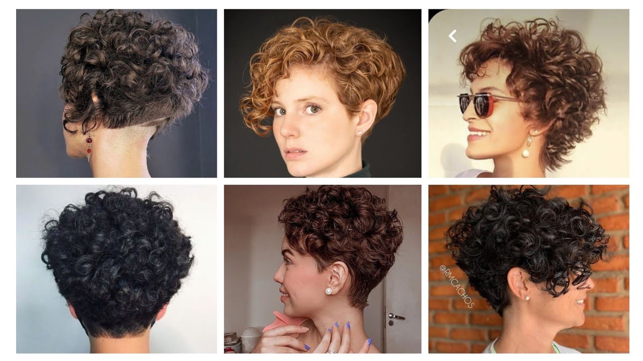 Impresive Short curly Haircuts/Top trends of 2022 for Womens//The womens looks very graceful & nice#