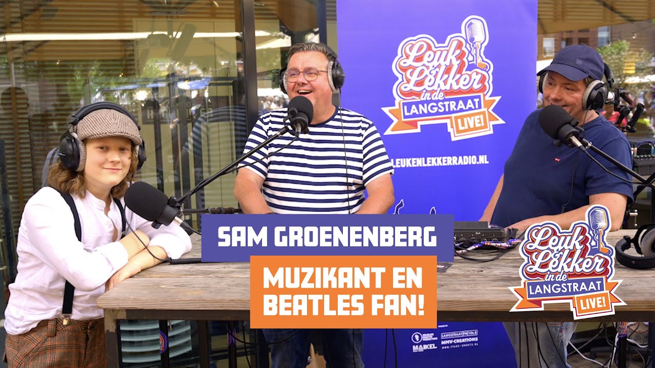 Sam Groenenberg muzikant en Beatles fan!