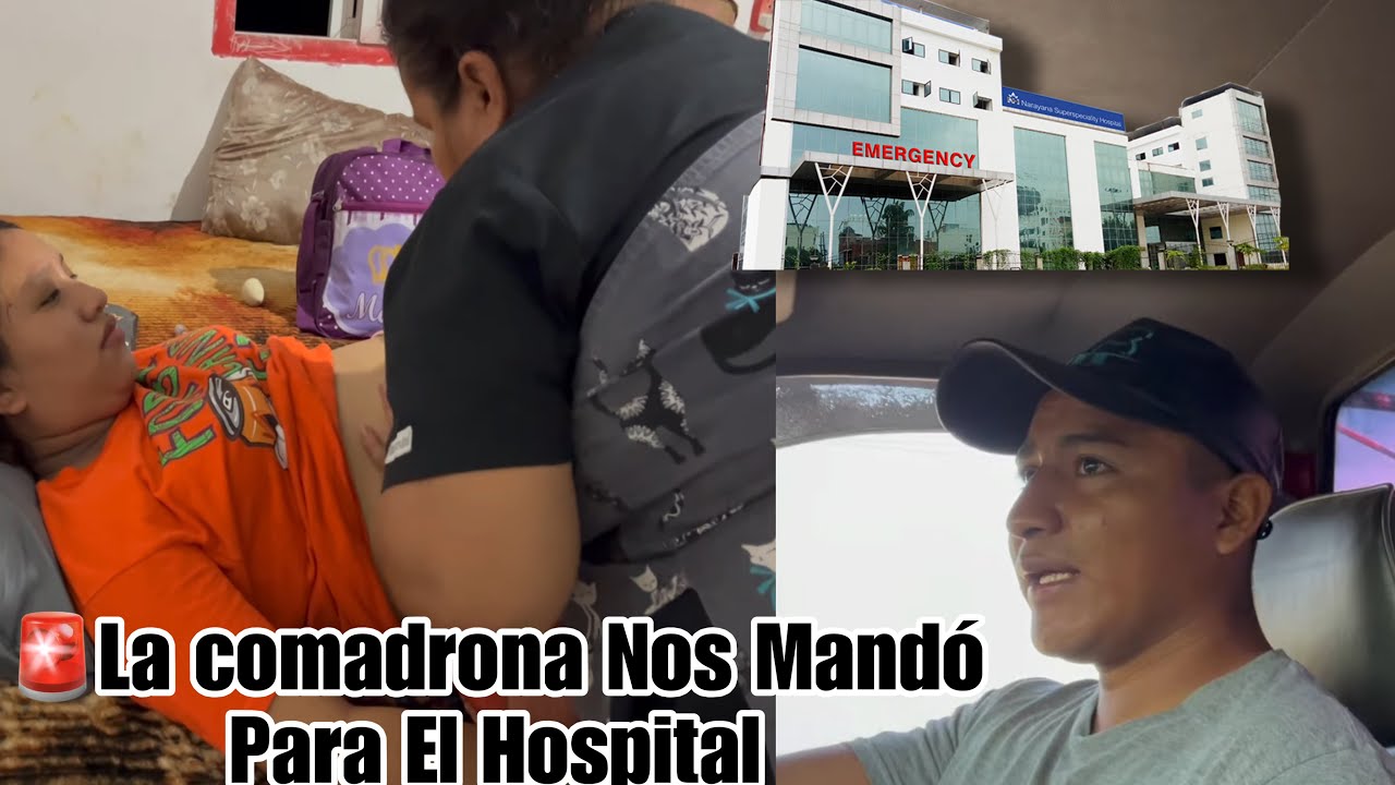 De Emergencia Llevo A Eliza/ La Fuente. se le Reventó!!