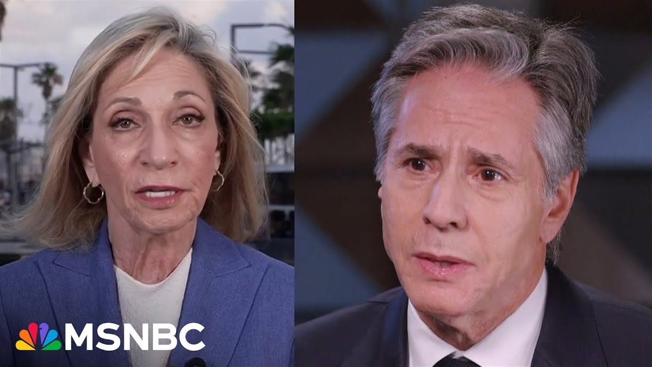 ‘Now or never’: Andrea Mitchell on chance of ceasefire deal as Blinken travels to Middle East