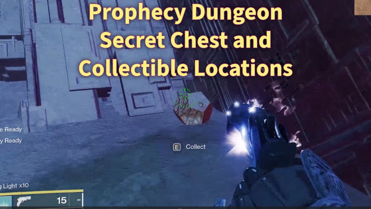 Prophecy Dungeon Secret Chest and Collectible Locations From Rite Of The Nine || Destiny 2