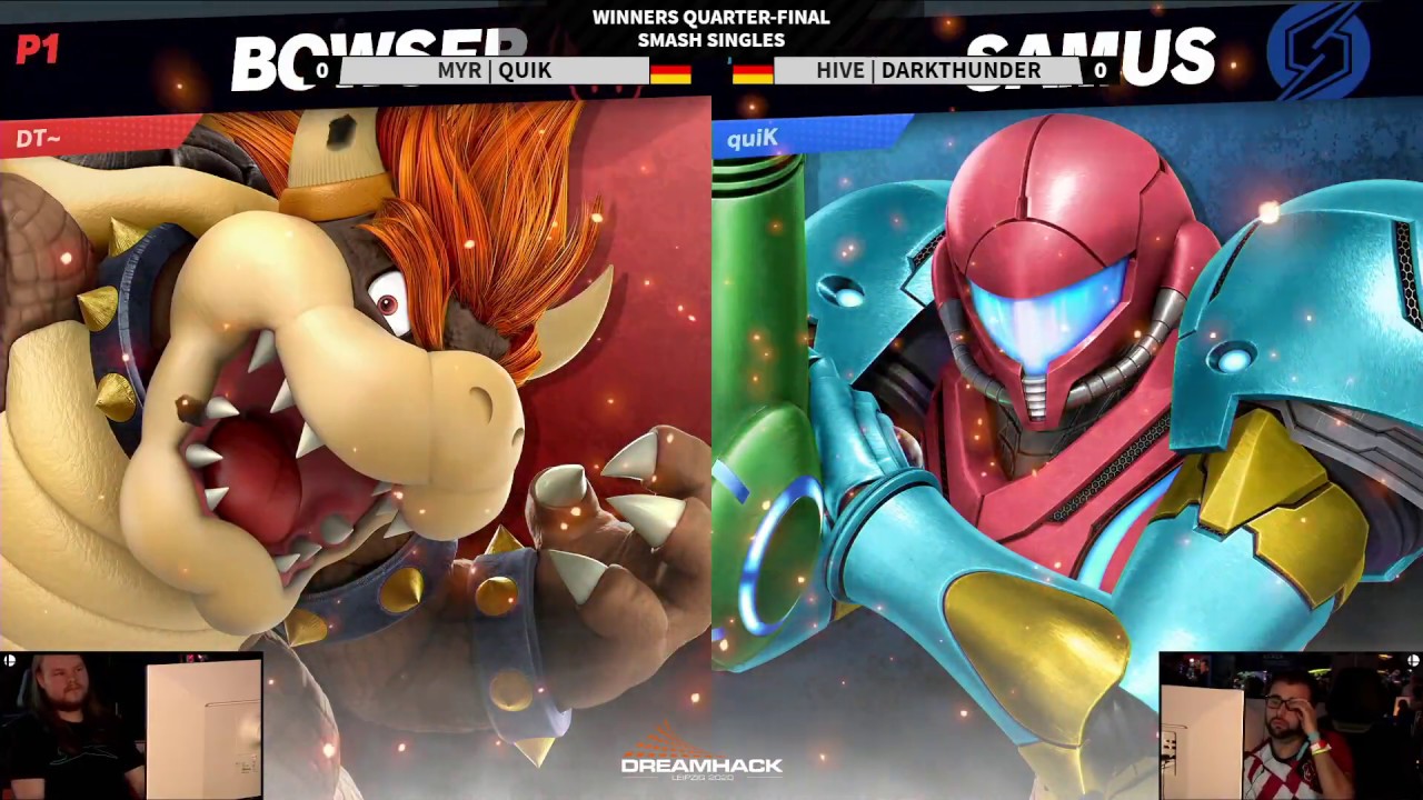 DHDE20 - myR | quiK (Samus) Vs.  HIVE | DarkThunder (Bowser) - Winners Quarter-Final - Ultimate