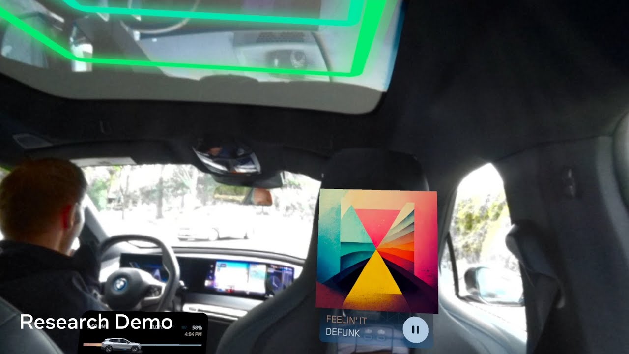 BMW And Meta Create VR Experience That Works In A Car