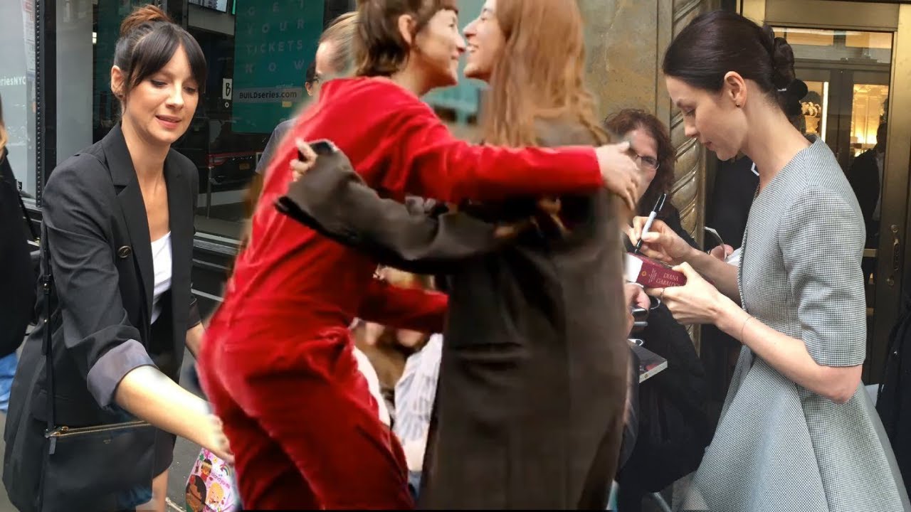 Caitriona Balfe Sharing HAPPINESS With Fans Waiting to See Her