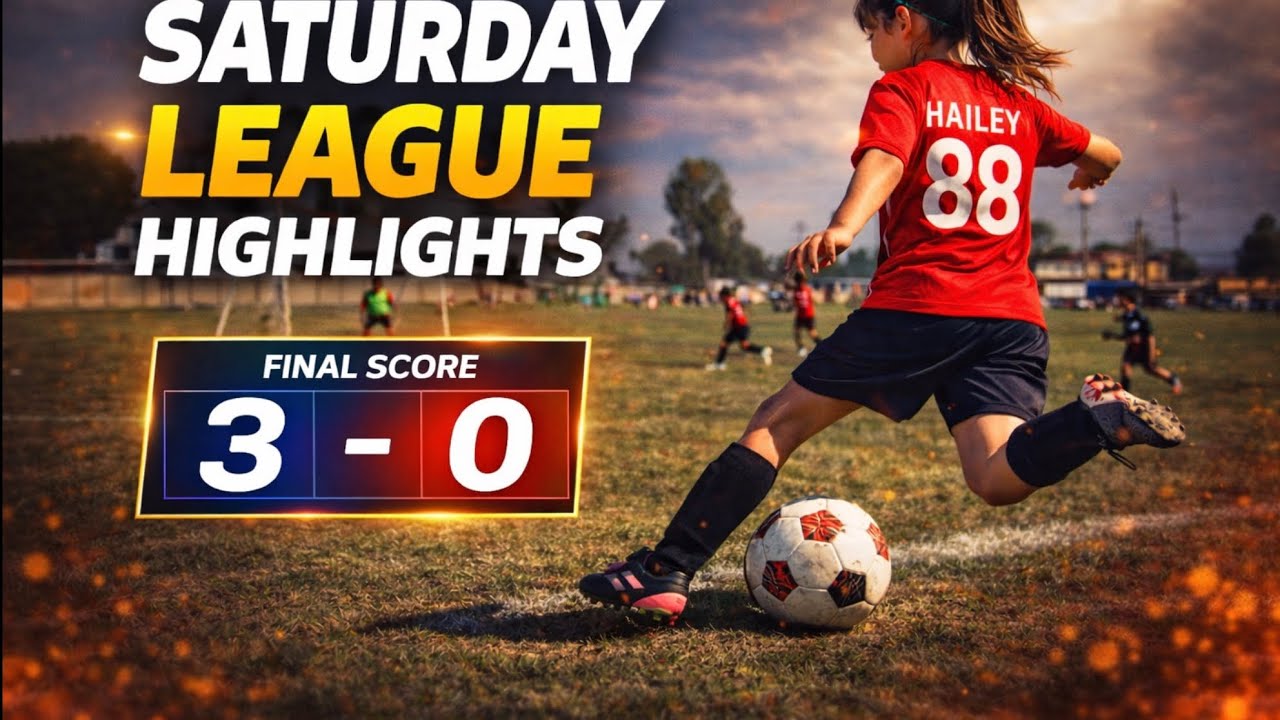 Saturday League Highlights | 3-0 Dominant Win ⚽🔥