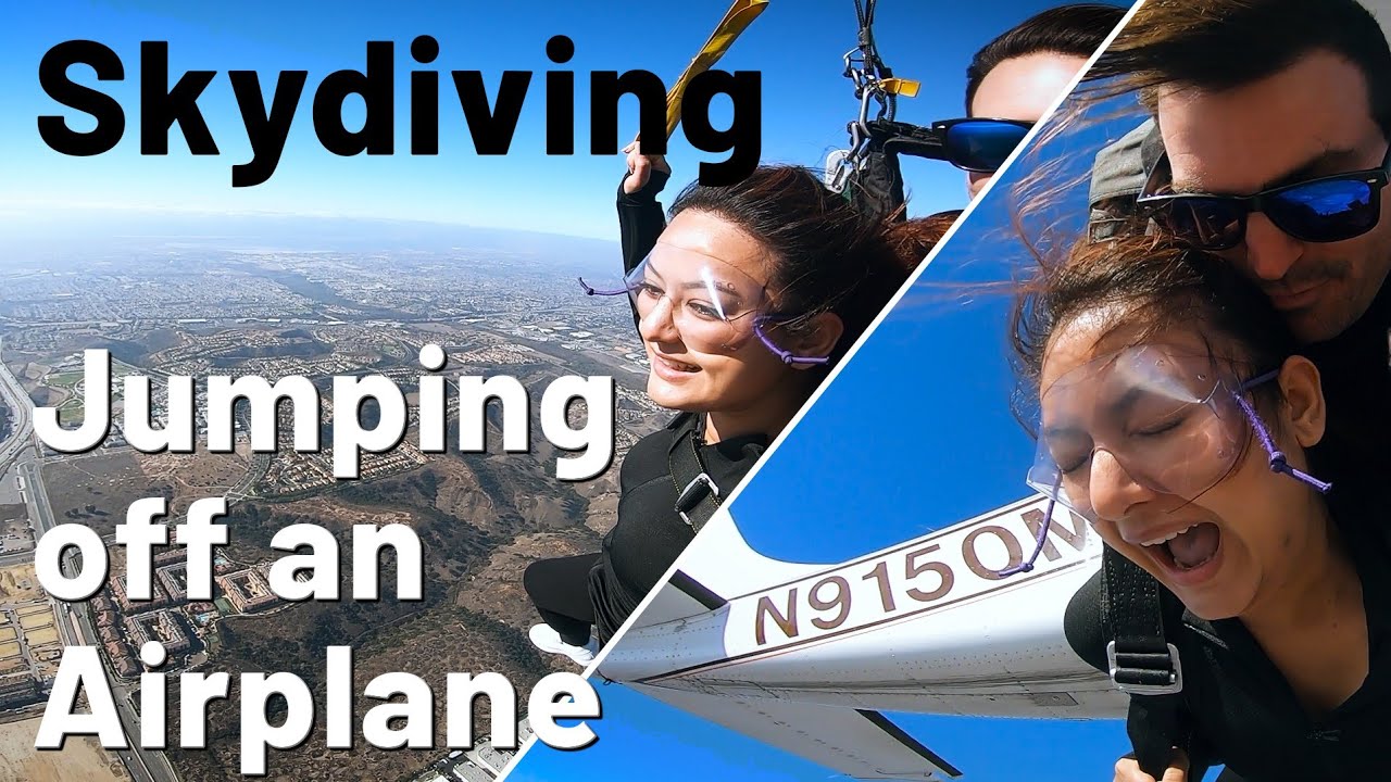 Skydiving -Jumping off the airplane from 11500 ft. | Bucket list checklisted Barsha |