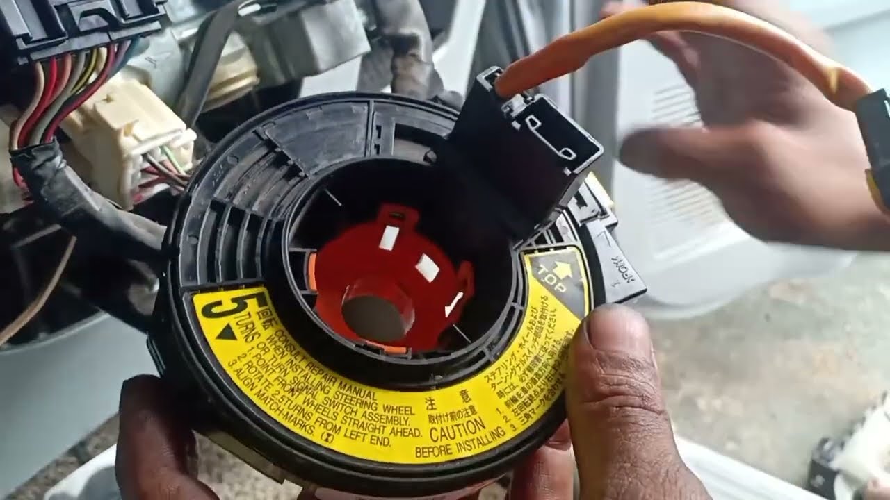 Produa Alza | membaiki Steering Airbag Spiral/clock spring...???
