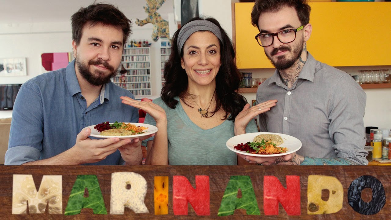 Hambúrguer de quinoa com molho Príncipe da Pérsia (com Rolê Gourmet)