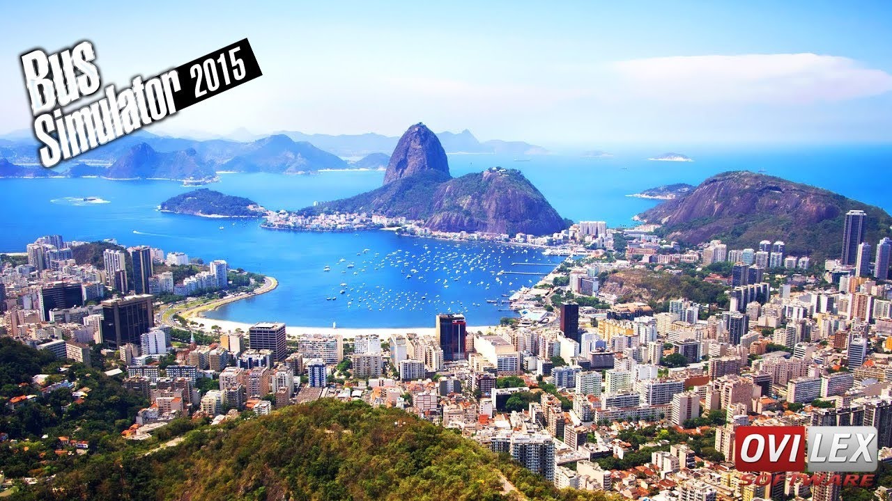 Bus Simulator 2015 #13 Rio De Janeiro fast- Ovilex Android IOS gameplay