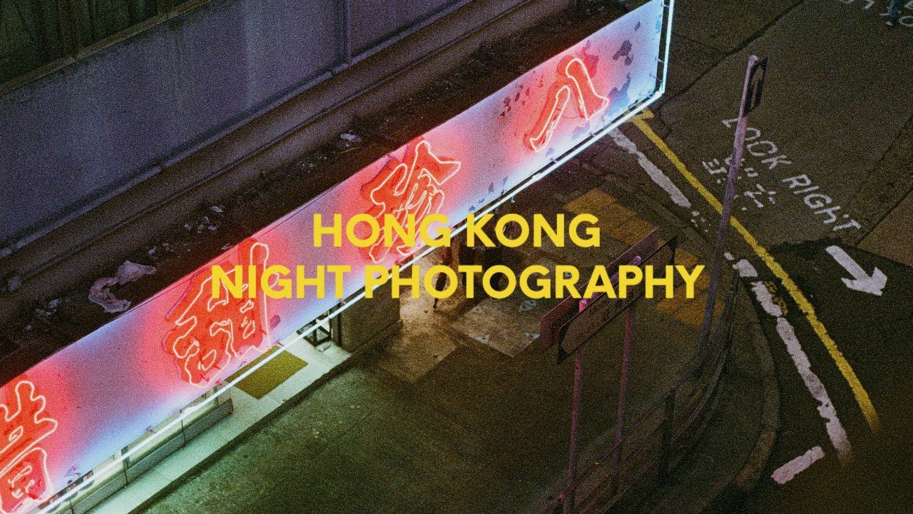 Hong Kong Film Photography | Night Walk with Neon Lights | Cinestill800t + Fujifilm Venus800