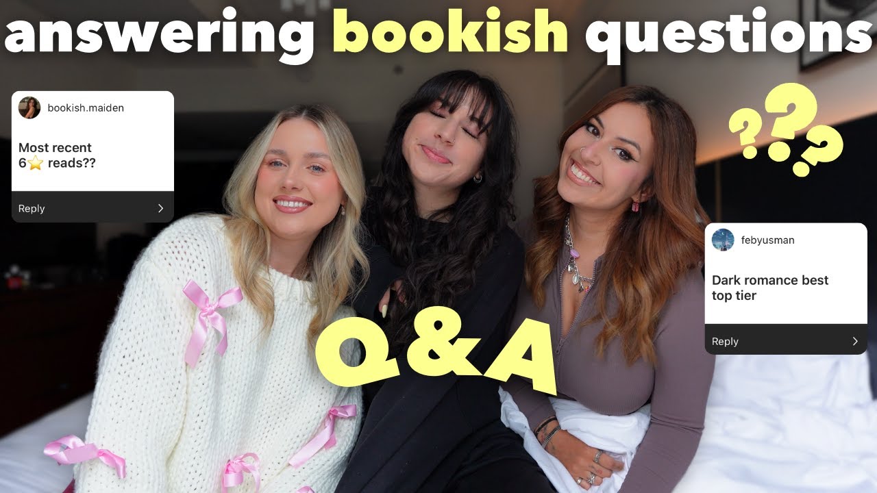 answering your bookish questions | bookish Q&A 📖🖤