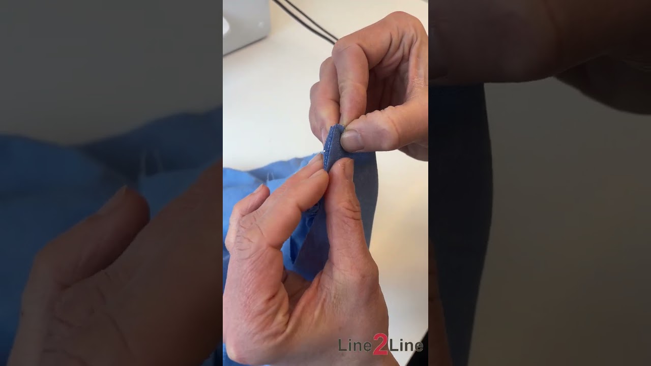 Sy en skjorte - Sådan syer du bærestykke  / How to sew a shirt - Sew the yoke