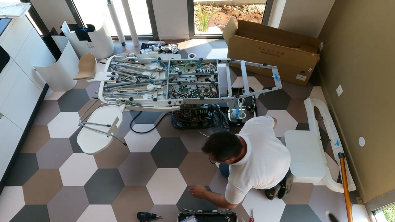 Montage Table Dentaire Z300 Morita