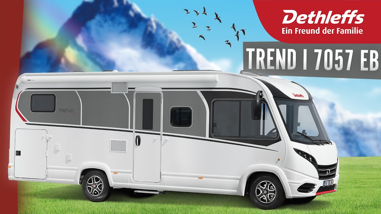 Bekanntes Konzept - hervorragend umgesetzt! 🚀 | Dethleffs Trend I 7057 EB