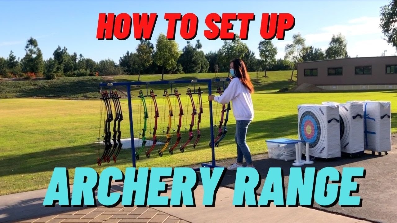 How to Set Up an Archery Range (At my school Archery Club)