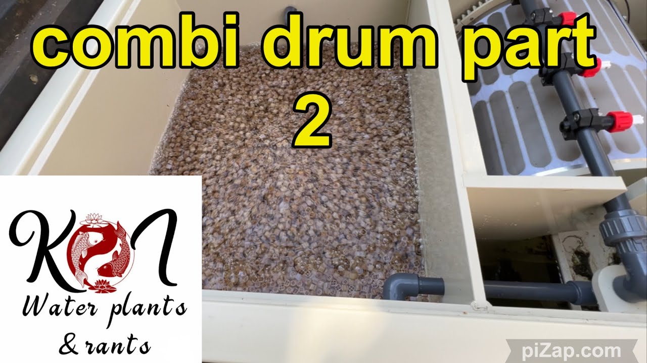 Combi Drum install part 2 #dvs#lightning#koifish