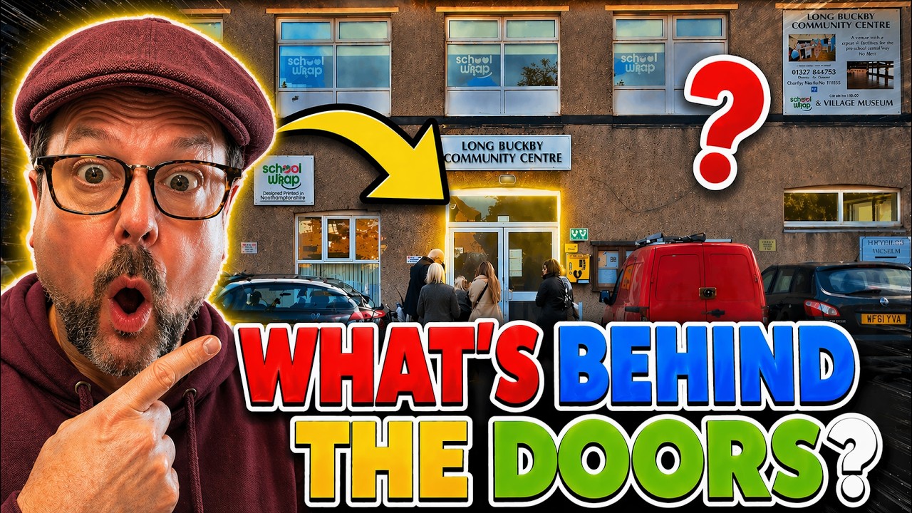 WE TRY AN INDOOR CAR BOOT SALE