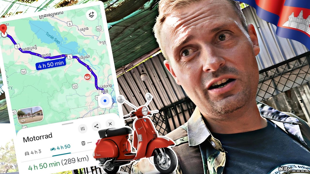 Planung für die Reise nach Battambang...