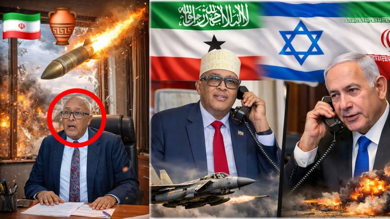 DEG DEG CIRO OO GANTAALKA IRAN USOO GALAY, TELEFOONKA KA WACAY NETANYAHU