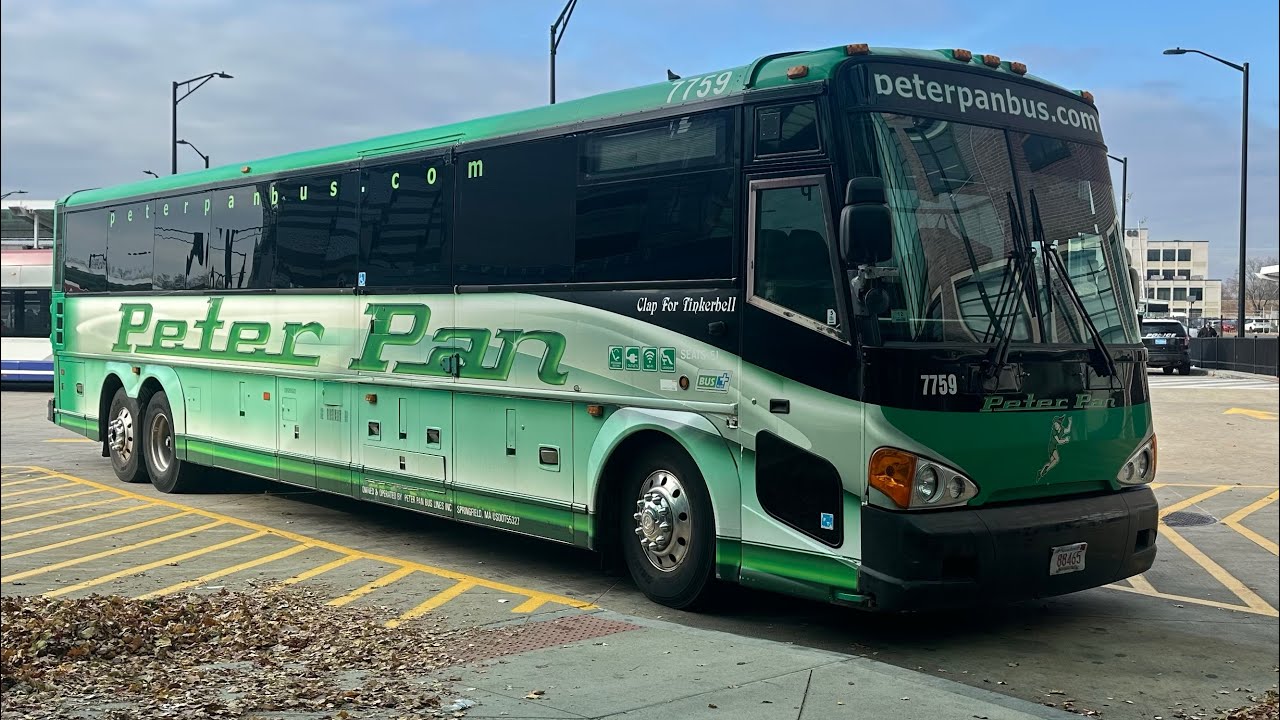 Peter Pan 2014 Motor Coach Industries D4505 #7759 (Springfield to Hartford) Ride on